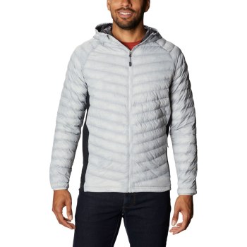 Columbia Muške Jakne - South Valley Hybrid Hooded Sive Crne | PGXO-46807